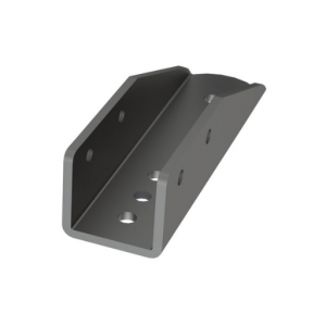 40x80 Ayak Teker Bağlantı Sacı