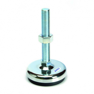 Krom Kaplı Ayak Çap:80 M16x150mm Civatalı