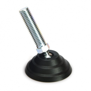 Mafsallı Plastik Ayak Çap:50 M8x45mm Civatalı