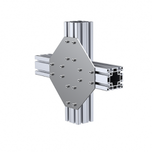 80x80 Dört Yönlü Bağlantı Sacı