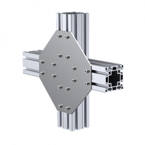 90x90 Dört Yönlü Bağlantı Sacı