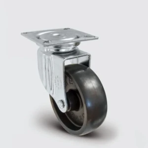 EU01MKM75 Döner Tablalı Polipropilen Tekerlek Çap:75 Çift Bilya Yataklı Maşa, Kendinden Burçlu Moblen Tekerli