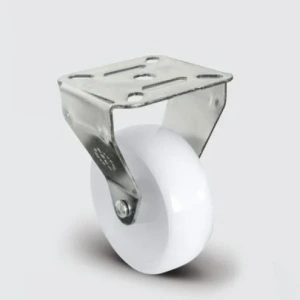 EU02ZKZ75 Sabit Maşalı Poliamid Tekerlek Çap:75, Kendinden Burçlu