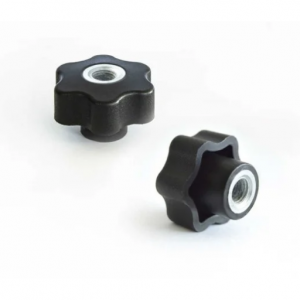 Çap:63 M12 Dişi 6 Köşe Plastik Tutamak Burçlu Ortası Delik