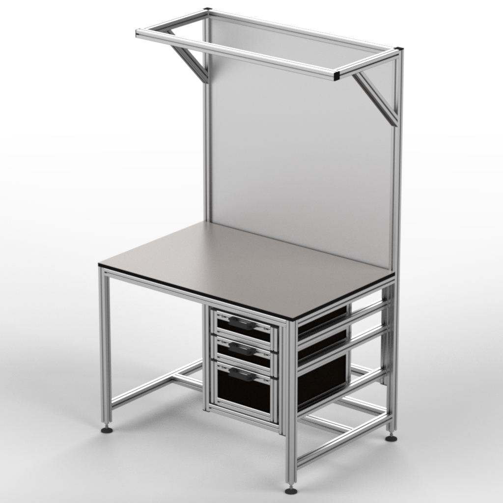 END. İŞ İSTASYONU 1200 - 3 ÇEKMECELİ