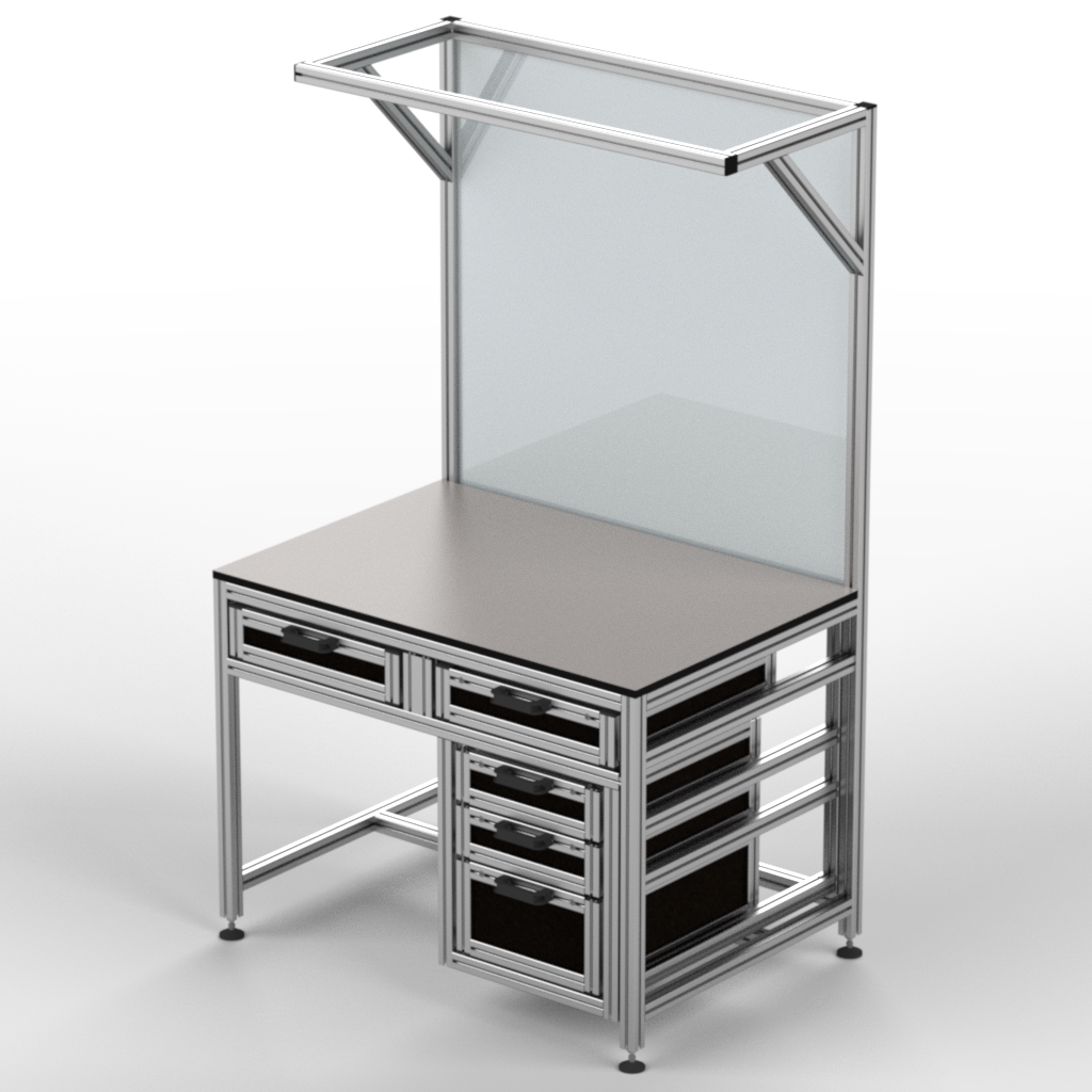 END. İŞ İSTASYONU 1200 - 5 ÇEKMECELİ